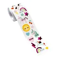 Produktbild: folia Stickerrolle Unicorn 352 Sticker 4m Länge Motivgröße 0.7 bis 3.2 cm