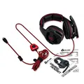 Produktbild: Klim Mantis 7.1 Surround Sound USB Gaming Headset for PC PS4* PS5* black red