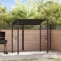 Produktbild: BBQ-Pavillon 215x150x220 cm Anthrazit Stahl