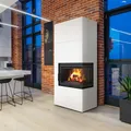 Produktbild: Kamineinsatz Simple Box 8 kW Ø 200 Bianco