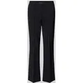 Produktbild: Cambio Flared Stoffhose in verkürzter Passform Modell 'FARAH' in BLACK, Größe 38