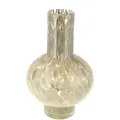 Produktbild: XL Glas Vase Sarina grau 19 x 29 cm , massive Ausführung, Vosteen