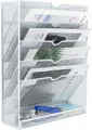 Produktbild: EasyPAG 6 Fächer Metall A4 Zeitschriftenhalter Wand Zeitschriften Wandhalter
