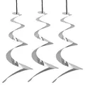 Produktbild: 3er Set Windspirale Vogelabwehr Reflektierend Vogelschreck Spirale Windspiel