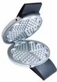 Produktbild: Cloer 1629 Herz-Waffeleisen mit manueller Temperatureinstellung Edelstahl, Schwarz