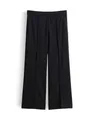 Produktbild: someday Damen Jogpants | Charlie Cropped Wide Leg Pants mit Viskosemix Black, 42