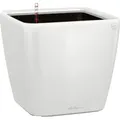 Produktbild: Lechuza® Pflanzgefäß Quadro Premium LS 50 cm x 50 cm x 47 cm  Weiß hochglanz