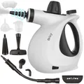 Produktbild: Dampfreiniger – Handdampfreiniger – Fleckenentferner – Boden, Bad, Küche – Teppichreiniger – 1050 W