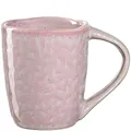 Produktbild: Leonardo Matera Espresso-Tasse 1 Stück, spülmaschinengeeignetes Espresso-Glas, 1 Mokka-Becher aus Steingut, Keramik-Tasse, rosa 90 ml, 018577