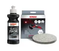 Produktbild: SONAX PROFILINE Glas Politur Set Glass Polish 250 ml + 2x FilzPad Polierpad