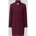 Produktbild: comma Mantel mit Stehkragen in Bordeaux, Größe 42