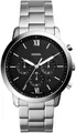 Produktbild: Fossil Chronograph Neutra FS5834, Quarzuhr, Armbanduhr, Herrenuhr, Edelstahlarmband, analog, Tag