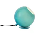 Produktbild: QAZQA Retro Tischleuchte Blau mit Glas Mabel
