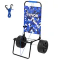 Produktbild: VEVOR Bollerwagen Strandwagen 380x386mm Ballonräder Strand Gartenarbeit 74,8kg