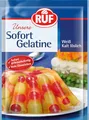 Produktbild: RUF Sofort-Gelatine, Gelatinepulver kalt löslich, Speise-Gelatine ohne Einweichen und Erhitzen, Pulver-Gelatine für Desserts, zum Backen & Kochen