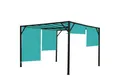 Produktbild: MCW Pergola Beja-4x4, BxTxH: 405x405x212 cm, mit Schiebedach, mit Wasserablaufösen, UV-Schutz UV30+