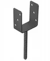 Produktbild: Ankerpfostenfuß Anthrazit 70x120x60mm