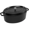 Produktbild: Staub La Cocotte 41cm oval schwarz, Gusseisen
