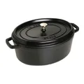 Produktbild: STAUB France Cocotte 41 cm oval 12 Liter Gusseisen Schwarz