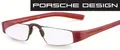 Produktbild: Porsche Design P 8801 B Rot/schwarz +1,0 bis +4,0 Lesebrille Computerbrille