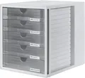 Produktbild: HAN 1450-63D  5 Schübe Schubladenbox grau transparent Ablage - OVP