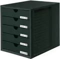 Produktbild: HAN 1450-13 5 Schübe Schubladenbox - Schwarz -  NEU