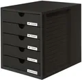 Produktbild: HAN Schubladenbox, 5 Schübe, schwarz