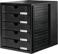 Produktbild: HAN Schubladenbox SYSTEMBOX mit 5 geschlossenen Schubladen für Unterlagen bis DI
