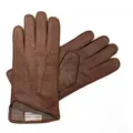 Produktbild: Hand Gewand by Weikert Lederhandschuhe SIR HELMUT- Peccary Lederhandschuhe mit Alpaka gefüttert braun 9.5