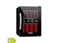 Produktbild: Beersafe M Onyx Kühlschrank 33 Liter 2 Böden Panoramaglastür