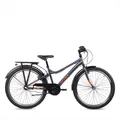 Produktbild: 26 Zoll Kinderfahrrad, 3-Gang Nexus, Rücktritt (N3), MTB Kinderfahrrad, S’COOL troX, ab 10 Jahre, 140–160 cm, Dunkelgrau/Orange