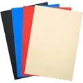 Produktbild: Exacompta Deckblätter Forever 2789c, A4, Lederkarton, farbig sortiert, 270 g/m², 100 Stück