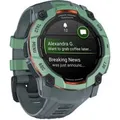 Produktbild: Instinct 3 - 50 mm, AMOLED, Smartwatch Twilight/Neo Tropic, Silikon-Armband