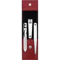 Produktbild: Zwilling Maniküre-Set Classic 97683-003-0, Echt Leder, rot, 3-teilig