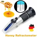 Produktbild: Refraktometer Alkohol Wein Brix Bier Zucker Gehalt Winzer 10-33% Oechsle Früchte