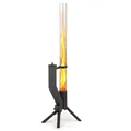 Produktbild: GARDENFLARE Feuerrohr aus Edelstahl in Schwarz für Outdoor-Bereiche