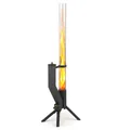 Produktbild: Gardenflare 10002, Freistehende Feuerstelle, Geschlossen, Pellet, Schwarz, Transparent, Draußen, Glas