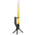 Produktbild: GARDENFLARE Feuerrohr aus Edelstahl in Schwarz für Outdoor-Bereiche