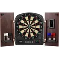 Produktbild: VEVOR Dartboard- und Schrankset Home Dart Board Center Dartscheibe 34,3 cm, verstaubarer Dartschrank mit elektronischer Punktezählung & einfacher Montage, komplett mit sämtlichem Zubehör Party