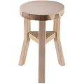 Produktbild: CARO-Möbel Sitzhocker, Natur, Holz, Mode, 28x40x28 cm, Wohnzimmer, Hocker, Sitzhocker