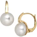 Produktbild: Perlenohrringe JOBO, gelb (gelbgold 585), Ohrringe, Damen, Gelbgold 585 Perlen, Gelbgold 585, Perlen, 585 Gold mit Süßwasser-Zuchtperlen