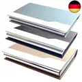 Produktbild: CKANDAY 3er Pack Professionelle Visitenkartenhalter, PU-Leder Seidenschutz