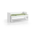 Produktbild: Vipack Funktionsbett in weiß. Abmessungen (BxHxT) 216,5x148x109,5 cm