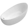 Produktbild: Villeroy und Boch Aveo new generation Sonderform-Badewanne UBQ194AVE9W1VRW 190 x 95 cm, freistehend, randlos, mit Ablaufgarnitur, stone white