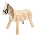 Produktbild: Kleines Fuß Holz Pferd kompakt