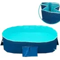 Produktbild: Starlyf Foldable Pool, Planschbecken, faltbarer Pool ohne Aufblasen, langlebig & robust, 600 Liter, 210 x 137 x 50 cm