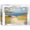 Produktbild: eurographics Puzzle - Strandweg zwischen Weizenfeldern von Claude Monet - 1000 Teile 300974
