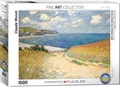 Produktbild: EuroGraphics EG60001499 Puzzle Strandweg zwischen Weizenfeldern von Claude Monet mehrfarbig