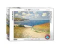 Produktbild: EUROGRAPHICS Puzzle Strandweg zwischen Weizenfeldern von Claude Monet 1000 Teile, 1000 Puzzleteile