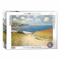 Produktbild: Eurographics Puzzle Strandweg zwischen Weizenfeldern - Monet, 1000 Teile 68x48cm